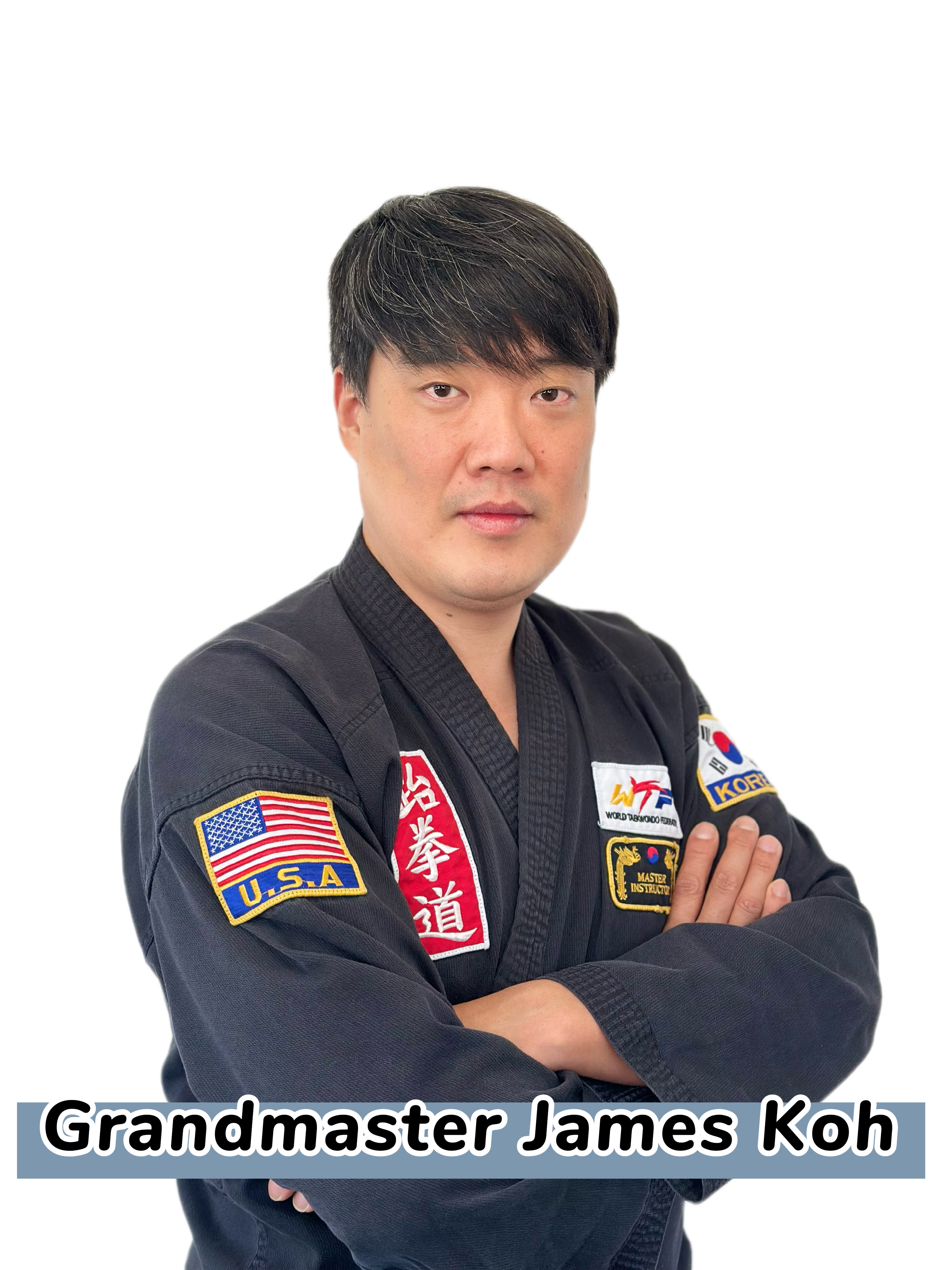 Master James Koh, Founder & Head Master — 6th Dan Black Belt